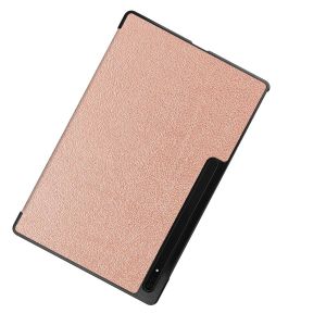 iMoshion Trifold Klapphülle für das Samsung Galaxy Tab S8 Ultra - Rose Gold