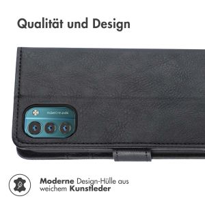 iMoshion Luxuriöse Klapphülle für das Nokia G11 / G21 - Schwarz