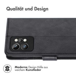 iMoshion Luxuriöse Klapphülle für das Realme GT 2 Pro - Schwarz