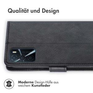 iMoshion Luxuriöse Klapphülle für das Oppo A16(s) / A54s - Schwarz
