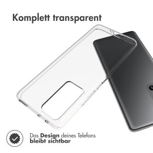 Accezz TPU Clear Cover für das Xiaomi 12 Pro - Transparent