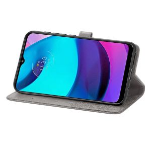 iMoshion Mandala Klapphülle für das Motorola Moto E20 - Grau