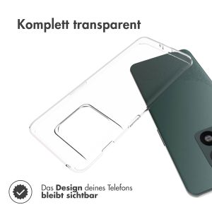 Accezz TPU Clear Cover für das OnePlus 10 Pro - Transparent