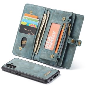 CaseMe Luxuriöse 2-in-1-Portemonnaie-Klapphülle Leder für das Samsung Galaxy A13 (5G) / A04s - Grün