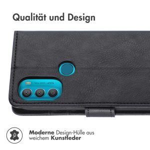 iMoshion Luxuriöse Klapphülle für das Motorola Moto G71 - Schwarz