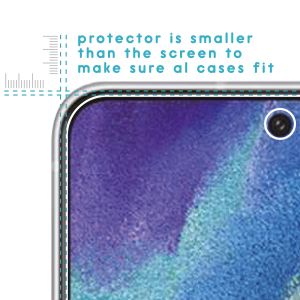 iMoshion Bildschirmschutzfolie Gehärtetes Glas für das Samsung Galaxy S21 FE