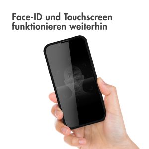 Accezz ﻿360° Rundumschutzhülle für das iPhone 13 Mini - Schwarz
