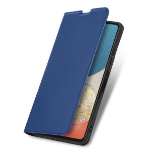 iMoshion Slim Folio Klapphülle für das Samsung Galaxy A53 - Dunkelblau