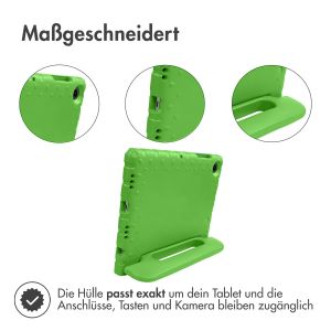 iMoshion Hülle mit Handgriff kindersicher Samsung Galaxy Tab (2021) - Grün