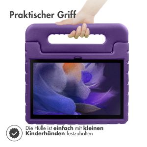 iMoshion Hülle mit Handgriff kindersicher Samsung Galaxy Tab A8 - Violett