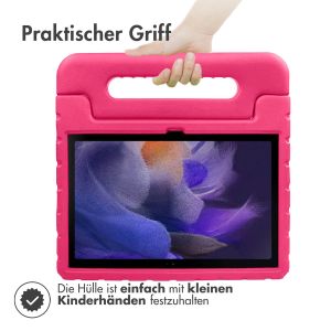 iMoshion Hülle mit Handgriff kindersicher Samsung Galaxy Tab A8 - Rosa