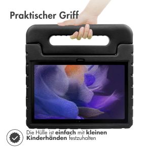 iMoshion Hülle mit Handgriff kindersicher Samsung Galaxy Tab A8 - Schwarz