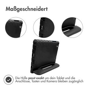 iMoshion Hülle mit Handgriff kindersicher Samsung Galaxy Tab A8 - Schwarz