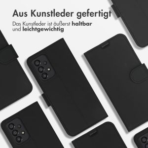 Accezz Wallet TPU Klapphülle für das Samsung Galaxy A33 - Schwarz