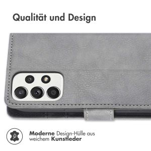 iMoshion Luxuriöse Klapphülle für das Samsung Galaxy A53 - Grau