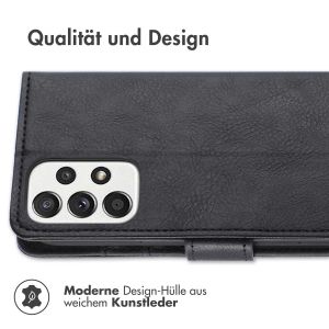 iMoshion Luxuriöse Klapphülle für das Samsung Galaxy A53 - Schwarz