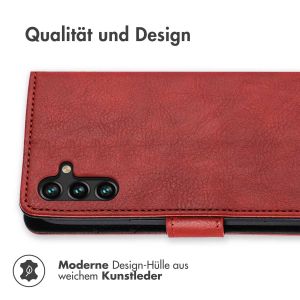 iMoshion Luxuriöse Klapphülle für das Samsung Galaxy A13 (5G) / A04s - Rot