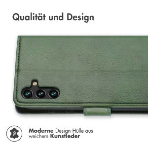 iMoshion Luxuriöse Klapphülle für das Samsung Galaxy A13 (5G) / A04s - Grün