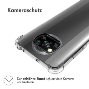 iMoshion Shockproof Case für das Xiaomi Poco X3 (Pro) - Transparent