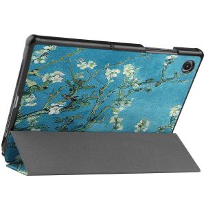 iMoshion Design Trifold Klapphülle für das Samsung Galaxy Tab A8 - Green Plant