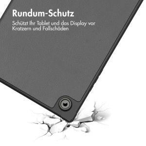 iMoshion Trifold Klapphülle für das Samsung Galaxy Tab A8 - Grau
