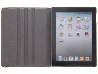360° drehbare Design Tablet Klapphülle iPad 4 (2012) 9.7 inch / 3 (2012) 9.7 inch / 2 (2011) 9.7 inch