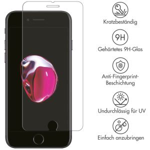 Selencia Displayschutz gehärtetem Glas iPhone 8 Plus/7 Plus/6(s) Plus