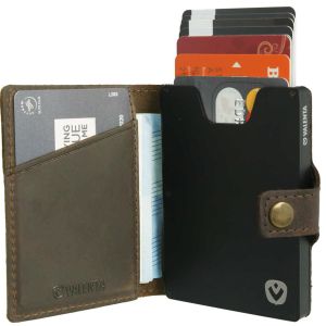 Valenta Card Case Wallet - Vintage Brown