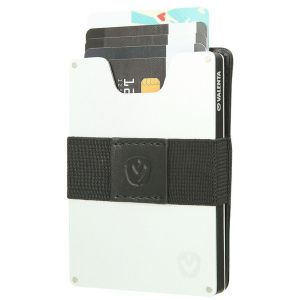 Valenta Card Case Alu + Money Strap - Black