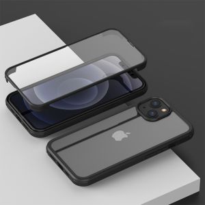 Valenta Full Cover 360° Tempered Glass für das iPhone 13 Pro Max - Schwarz