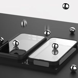 Valenta Full Cover 360° Tempered Glass für das iPhone 13 Pro Max - Schwarz