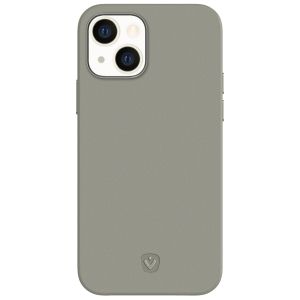 Valenta Luxe Leather Backcover für das iPhone 13 - Grau