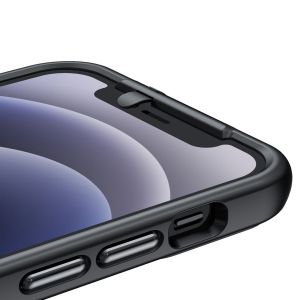 Valenta Spy-Fy Privacy Backcover iPhone 12 Mini - Schwarz