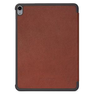 Decoded Leather Slim Klapphülle für das iPad Air 5 (2022) / Air 4 (2020) - Braun