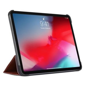Decoded Leather Slim Klapphülle für das iPad Air 5 (2022) / Air 4 (2020) - Braun