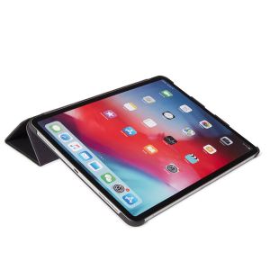 Decoded Leather Slim Klapphülle für das iPad Pro 12.9 (2018 - 2022) - Schwarz