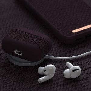 Njorð Collections Salmon Leather Case für Apple AirPods Pro 1 / Pro 2 - Rust