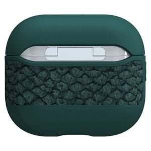 Njorð Collections Salmon Leather Case für Apple AirPods 3 (2021) - Dark Green