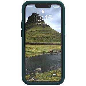 Njorð Collections Salmon Leather MagSafe Case für das iPhone 13 Mini - Dark Green