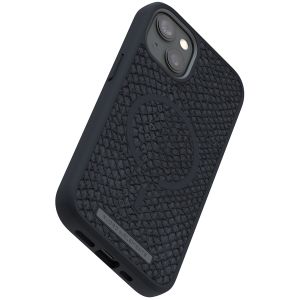 Njorð Collections Salmon Leather MagSafe Case für das iPhone 13 - Dark Grey