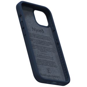 Njorð Collections Salmon Leather MagSafe Case für das iPhone 13 - Petrol