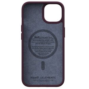 Njorð Collections Salmon Leather MagSafe Case für das iPhone 14 - Rust