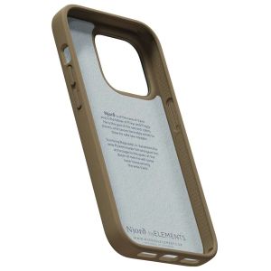 Njorð Collections Wildleder Comfort+ Case für das iPhone 14 Pro - Camel