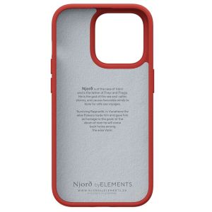 Njorð Collections Wildleder Comfort+ Case für das iPhone 14 Pro - Burnt Orange