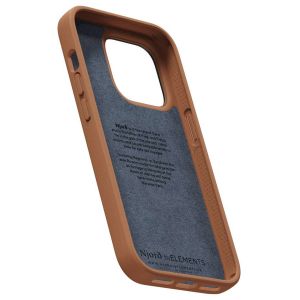 Njorð Collections Genuine Leather Case für das iPhone 14 Pro - Cognac