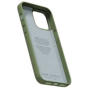 Njorð Collections Wildleder Comfort+ Case für das iPhone 14 Pro Max - Olive