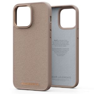 Njorð Collections Fabric Case für das iPhone 14 Pro Max - Pink Sand