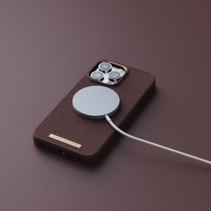 Njorð Collections Genuine Leather MagSafe Case für das iPhone 14 Pro Max - Dark Brown