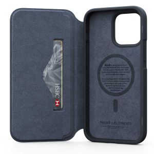 Njorð Collections Genuine Leather MagSafe Wallet Case für das iPhone 14 Pro Max - Black