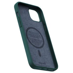 Njorð Collections Salmon Leather MagSafe Case für das iPhone 15 Plus - Green